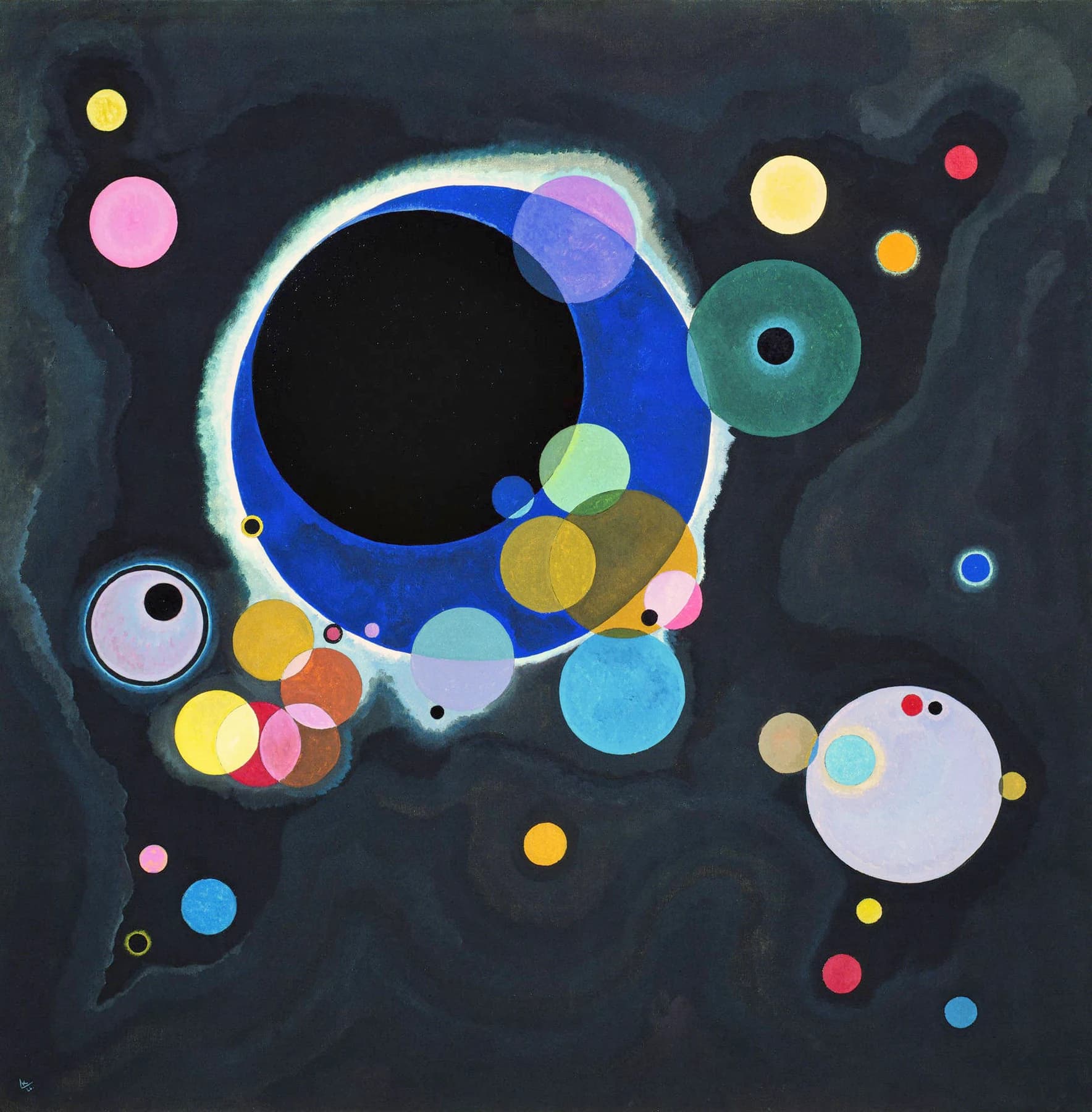 Wassily Kandinsky, Several Circles